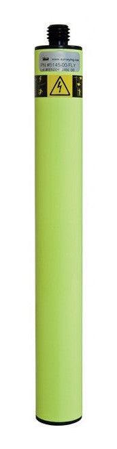 SECO 25 cm Extension/ 1.25 inch OD - Flo Yellow