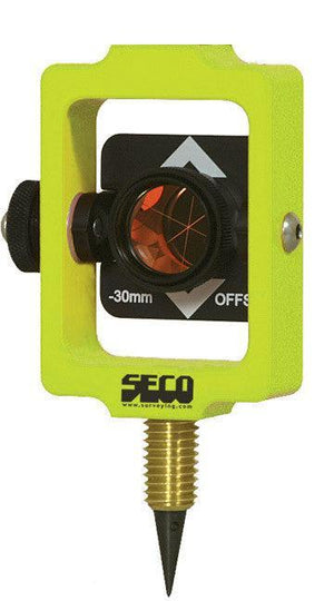 SECO 25 mm Stakeout Prism Assembly 0 and -30 mm Offset