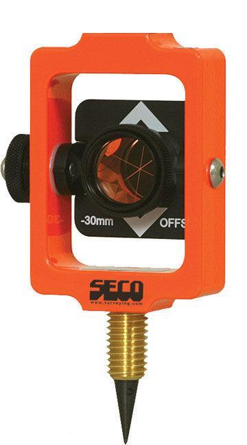 SECO 25 mm Stakeout Prism Assembly 0 and -30 mm Offset
