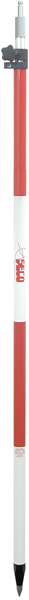 SECO 2.60 m Aluminum TLV Pole – Red and White