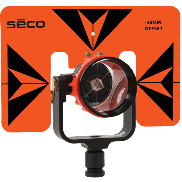 SECO 62 mm Premier Strobe Prism Assembly with 6x9 inch Target