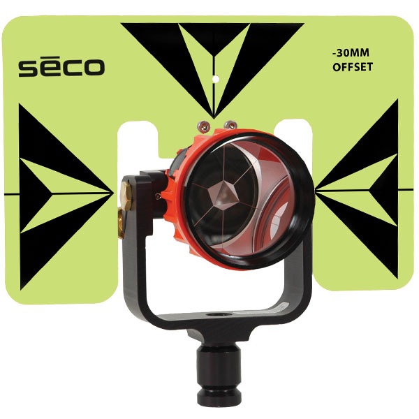 SECO 62 mm Premier Strobe Prism Assembly with 6x9 inch Target