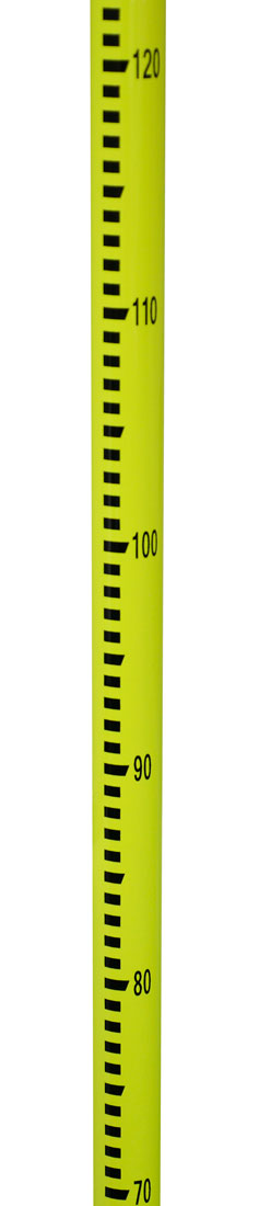 SECO GNSS Model Aluminum Survey Pole with Locking Pin