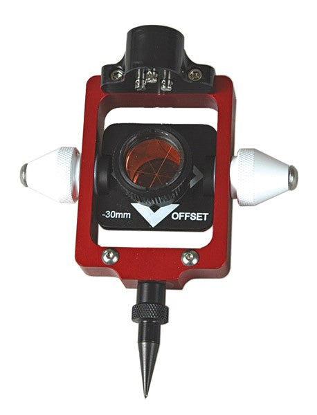 SECO Red European Style Compact & Portable Prism Pole System - Offset 0,-30 mm