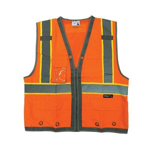 SITEPRO CLASS 2 ORANGE SAFETY VEST (23-700-FO)