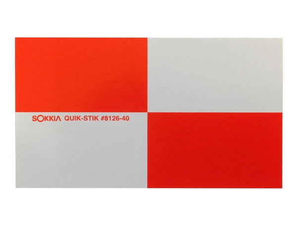 Sokkia Quik-Stik Target -2" x 3.5" - 25 Pack