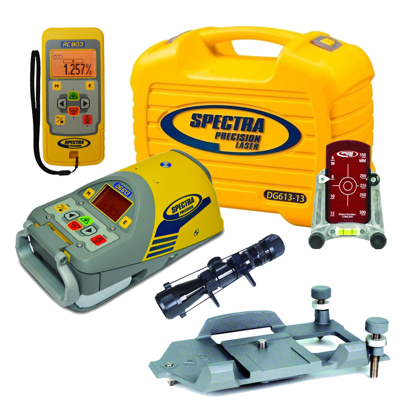 Spectra DG613-13 Dialgrade Pipe Laser OTT Over-the-Top Package Kit