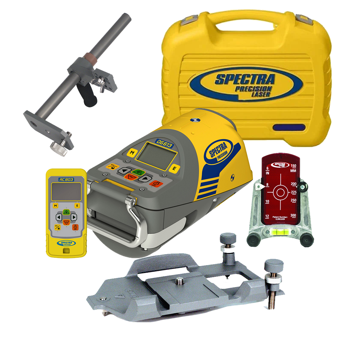 Spectra DG613-5 Dialgrade Pipe Laser Kit