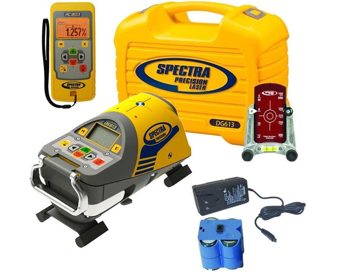 Spectra DG613 Dialgrade Pipe Laser Kit
