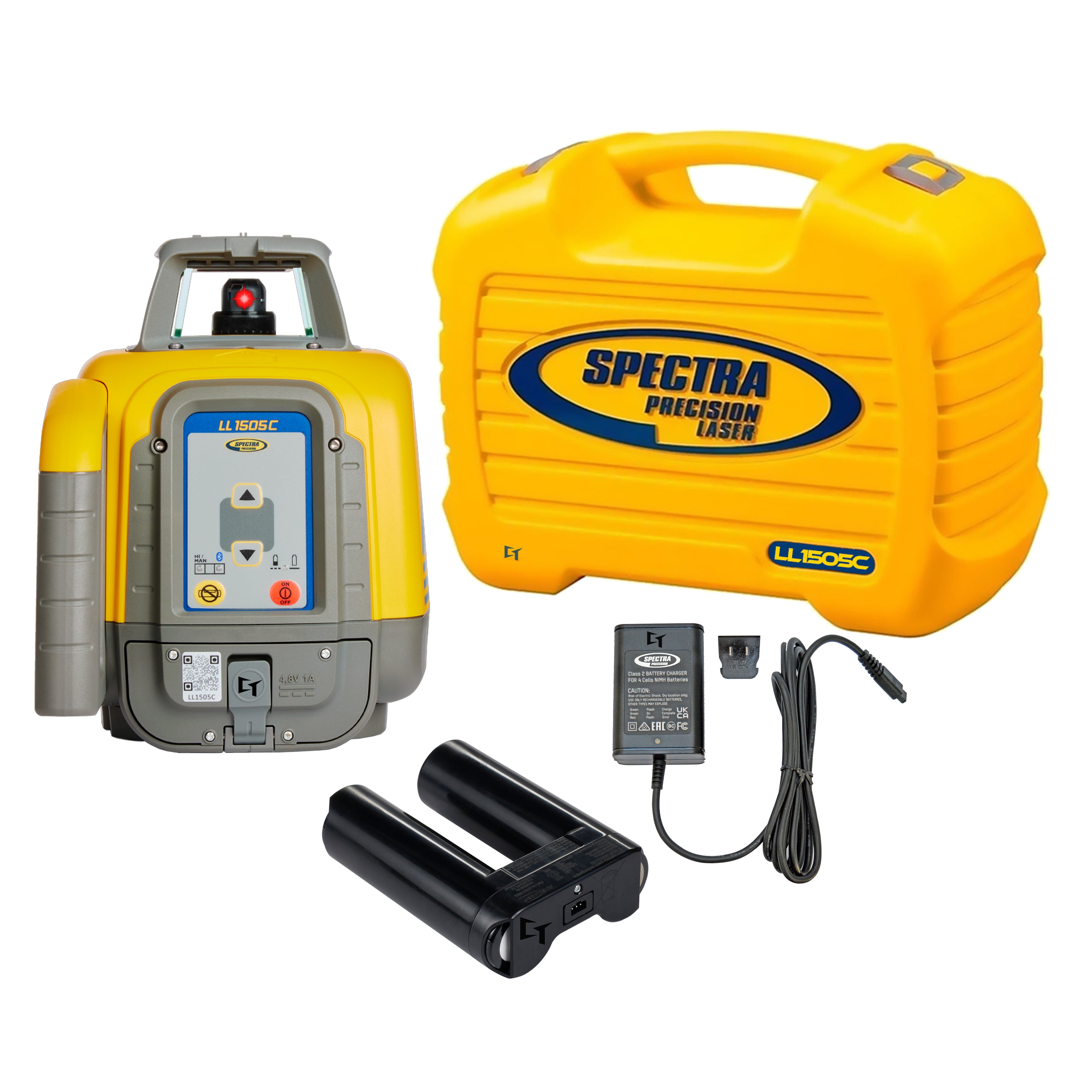 Spectra Precision LL1505C-4 Laser level Package with HL450 Receiver