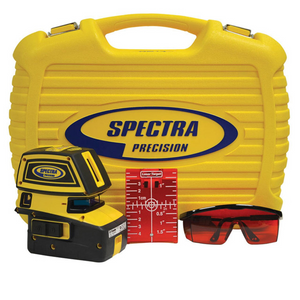 Spectra LT52 Red Laser with Cross Line and 5 Alignment Points