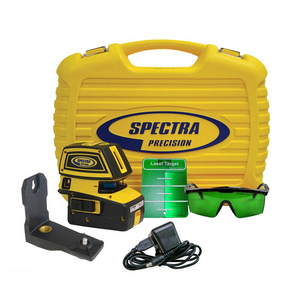 Spectra LT52G Green Laser with Cross Line and 5 Alignment Points