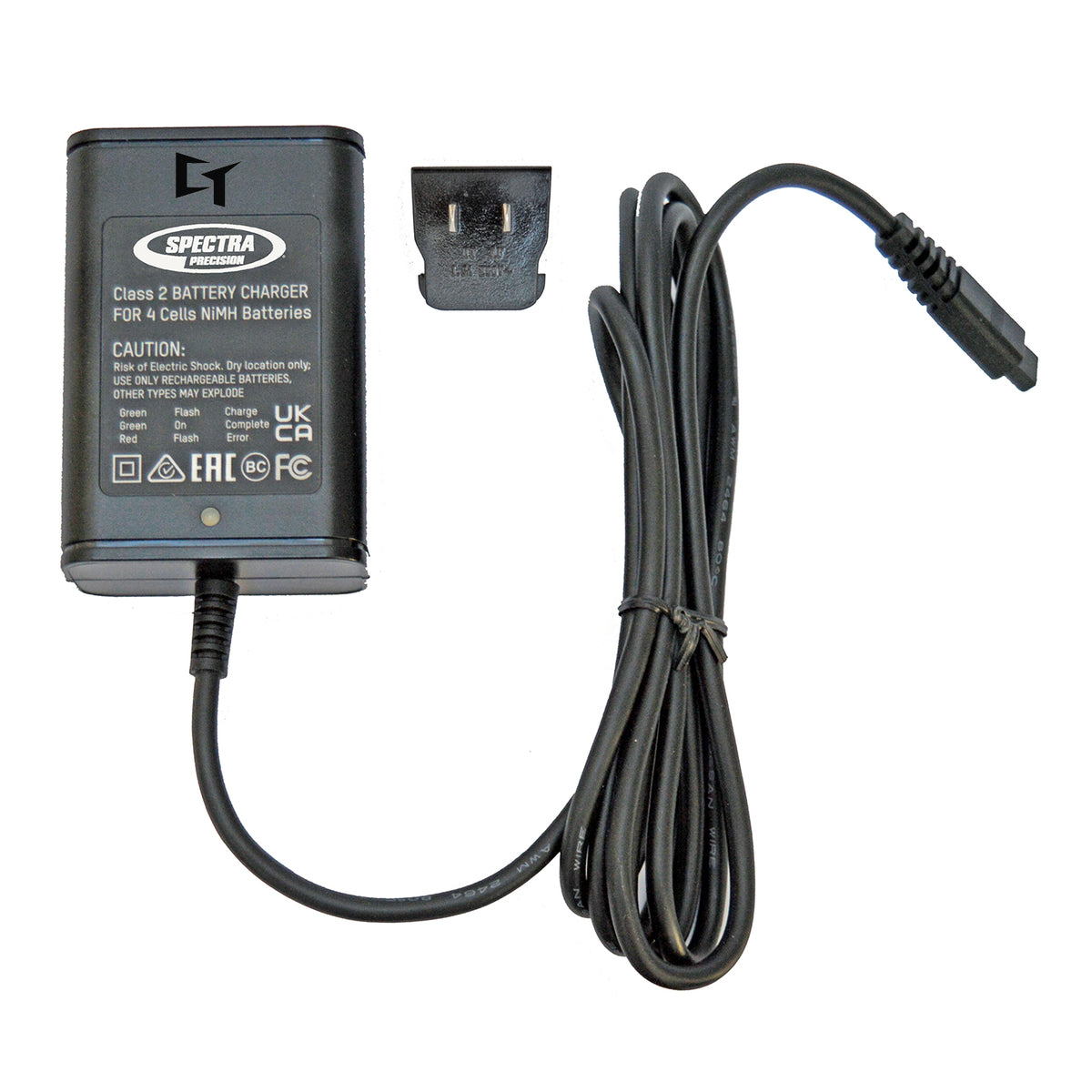 Spectra Precision 1225-5000 Charger & USB type C Cable for LT360G and LT180G