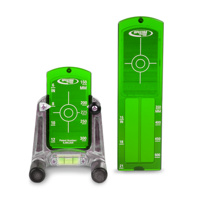 Spectra Precision 956G Adjustable Pipe Target – For 6" to 21" Pipes