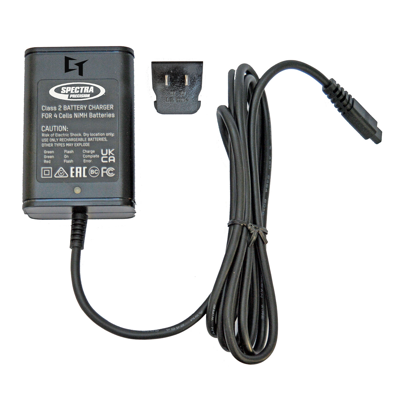 Spectra Precision CH10 Charger for UL633 / UL633N / GL1425C Rotary Laser and DG613 and DG813 Series Pipe Lasers