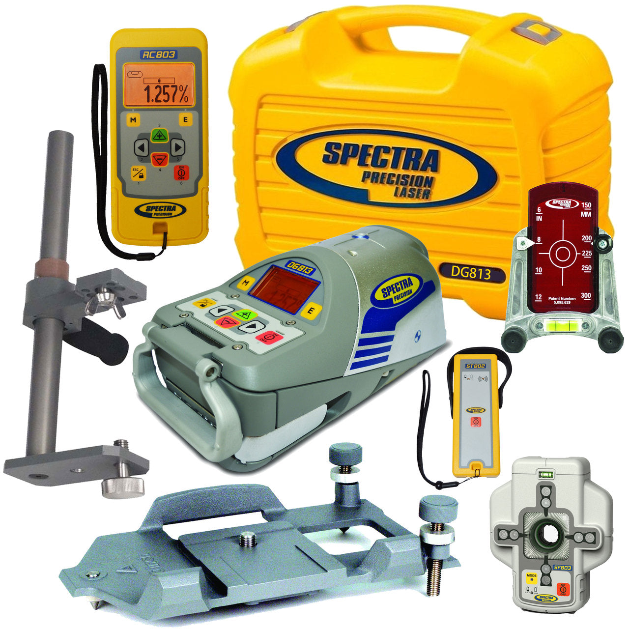 Spectra Precision DG813-5 Pipe Laser Kit