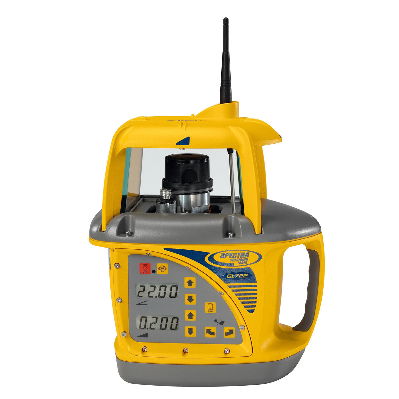 Spectra Precision GL722-BCR Dual Grade Laser with RC703 Remote