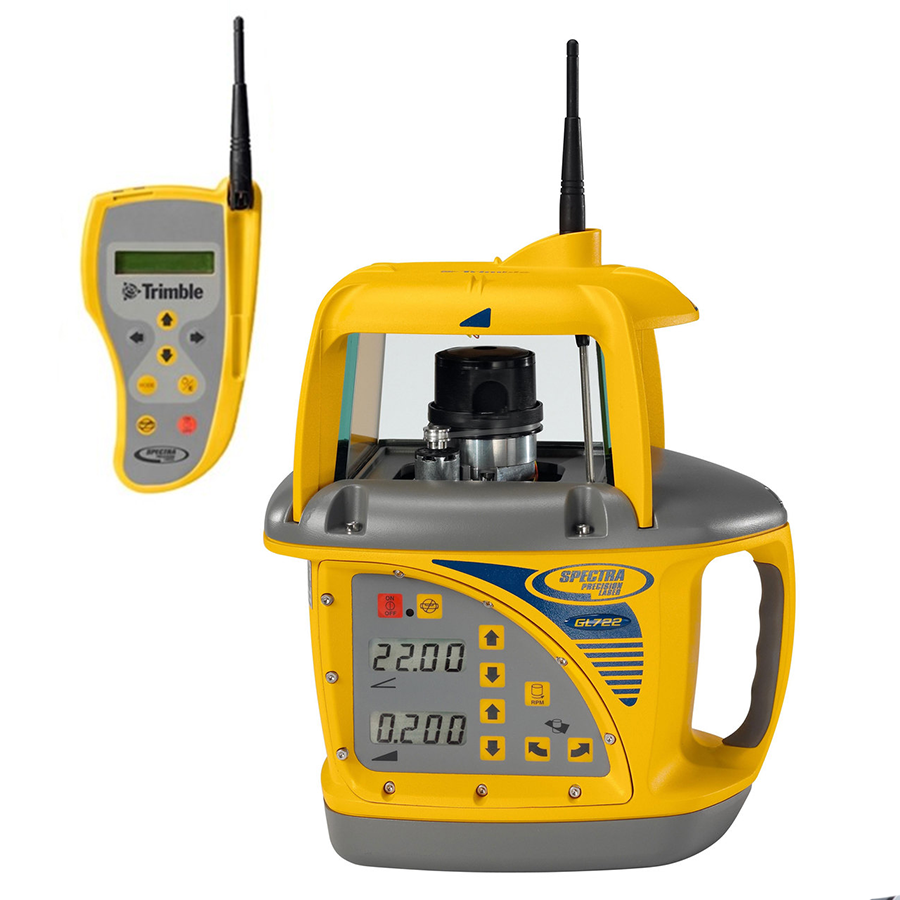 Spectra Precision GL722-BCR Dual Grade Laser with RC703 Remote