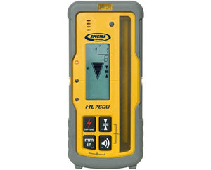 Spectra HL760U Laser Receiver Works w/ Red & Green Beam Lasers w/ C70 Bracket