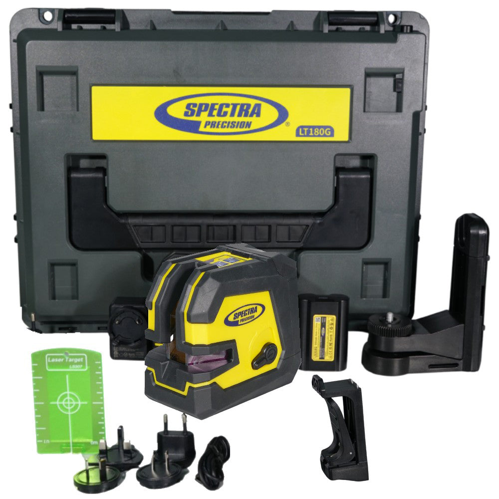 Spectra Precision LT180G Point and Line Green Laser Kit