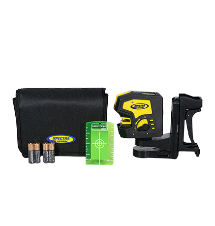 Spectra Precision LT20XG Cross-Line Laser Kit
