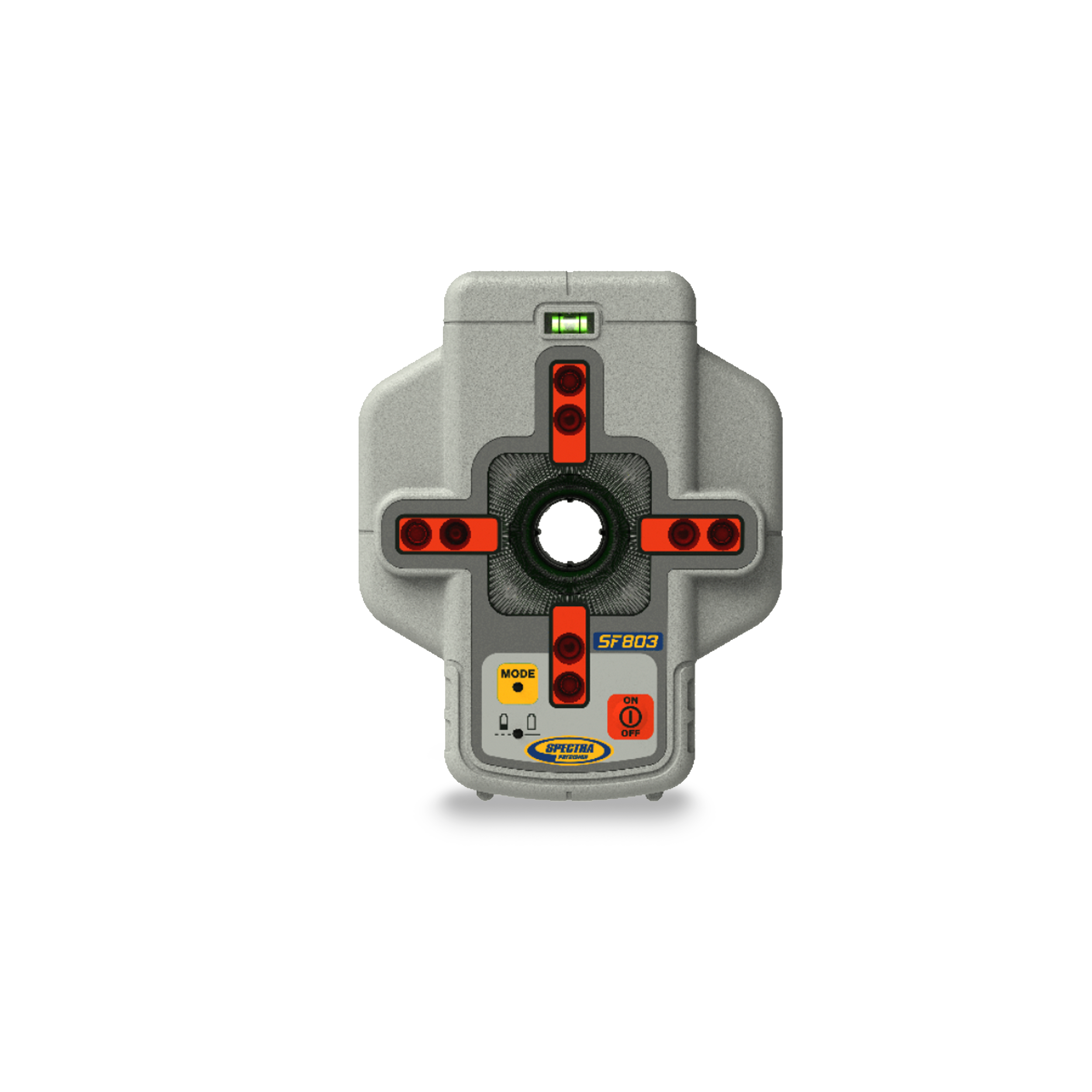 Spectra Precision SF803 Spot Finder used with Spectra DG813 Pipe Laser