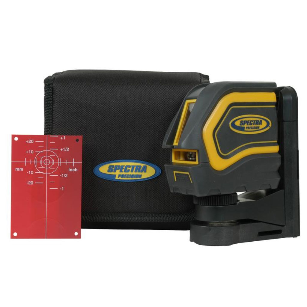 Spectra Precision LT20 Red Beam Crossline Laser
