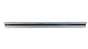 Teledyne Post 38CT-580 Drafting Engineering Triangle Ruler With Clear Case