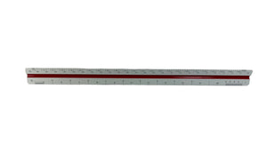 Teledyne Post 38CT-580 Drafting Engineering Triangle Ruler With Clear Case