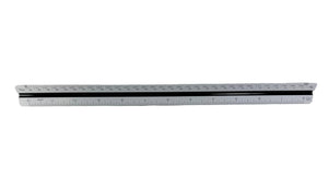 Teledyne Post 38CT-580 Drafting Engineering Triangle Ruler With Clear Case
