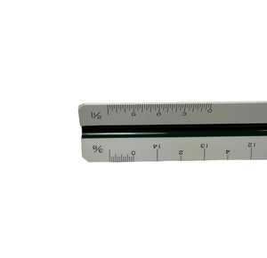 Teledyne Post 38CT-580 Drafting Engineering Triangle Ruler With Clear Case