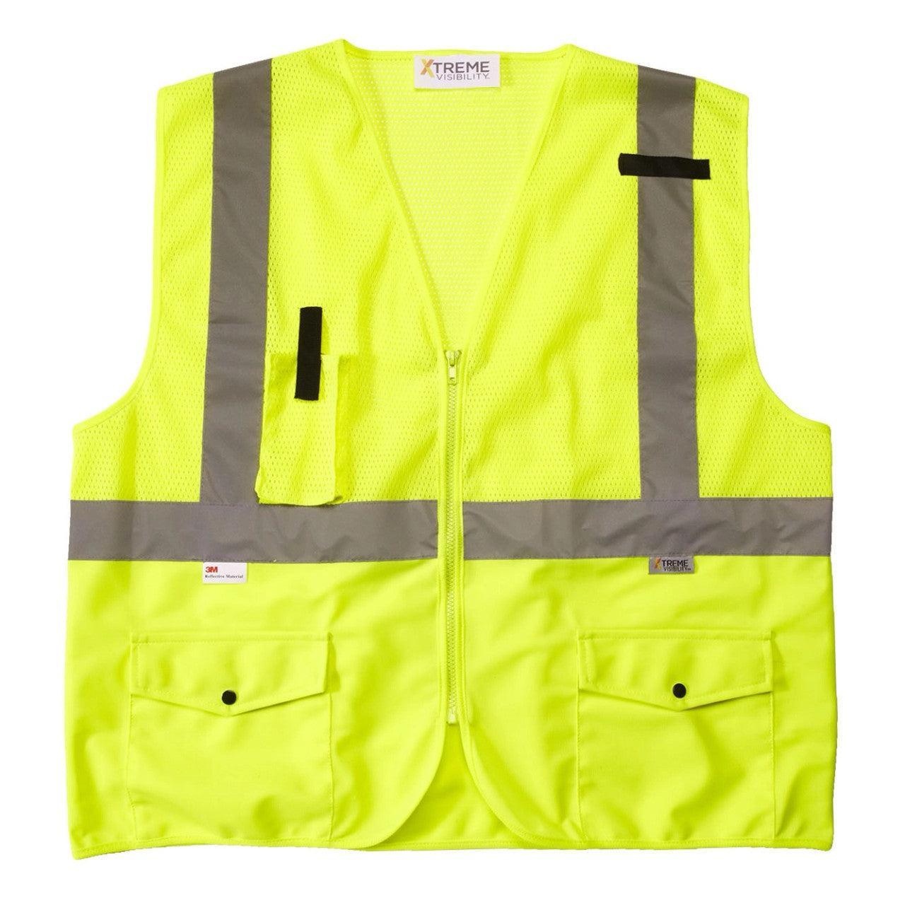 Xtreme Lime Safety Vest Class 2
