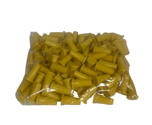 Yellow Plastic Cap for Rebar or Pipe
