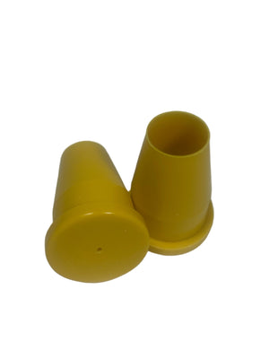 Yellow Plastic Cap for Rebar or Pipe