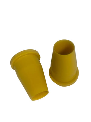Yellow Plastic Cap for Rebar or Pipe