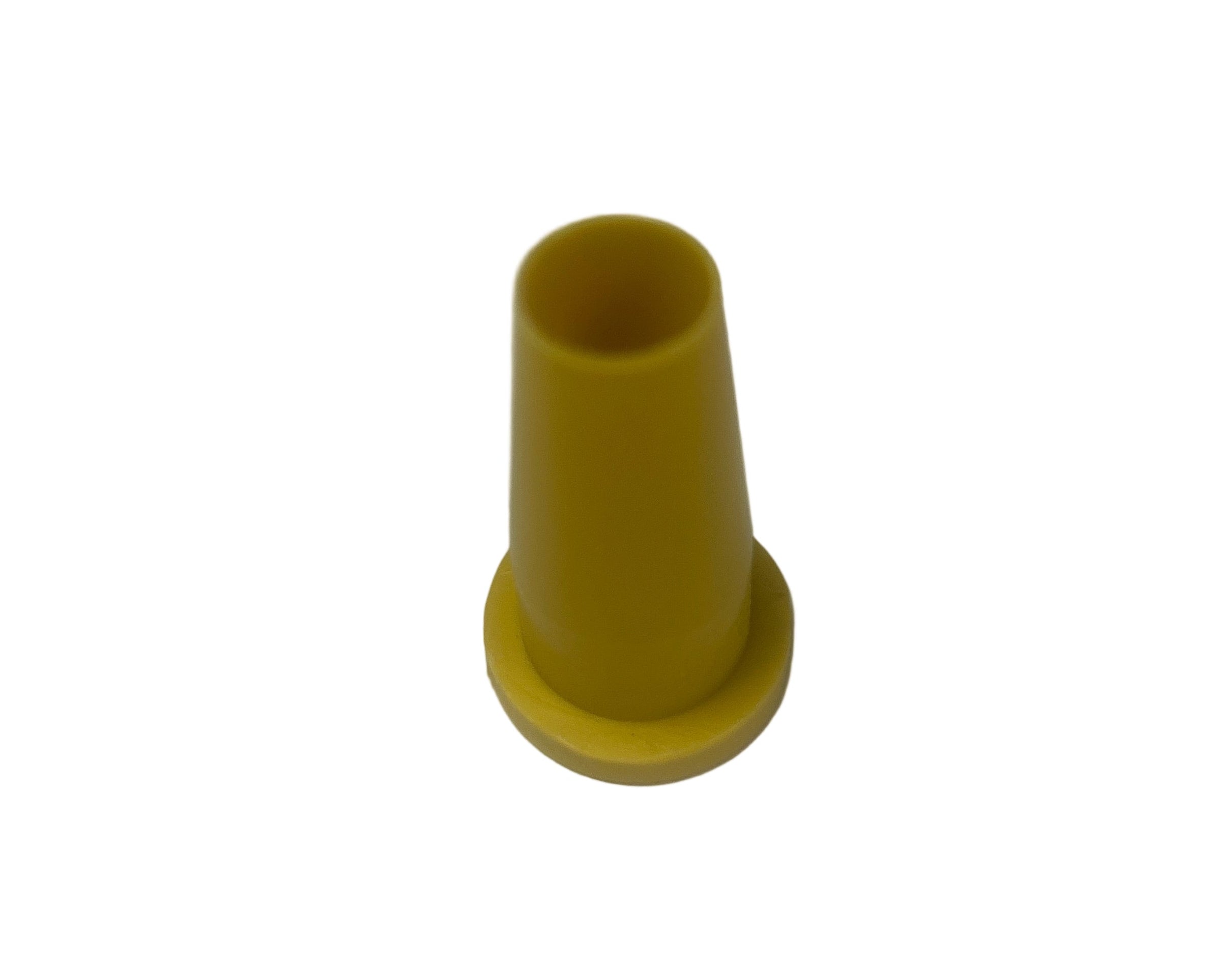 Yellow Plastic Cap for Rebar or Pipe