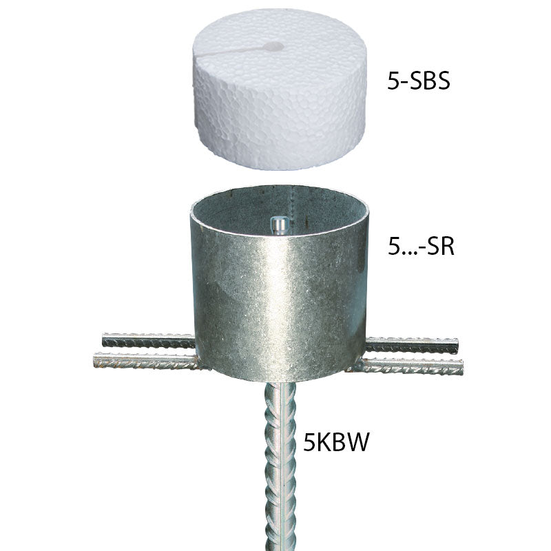 Steel protection ring for convergence bolts