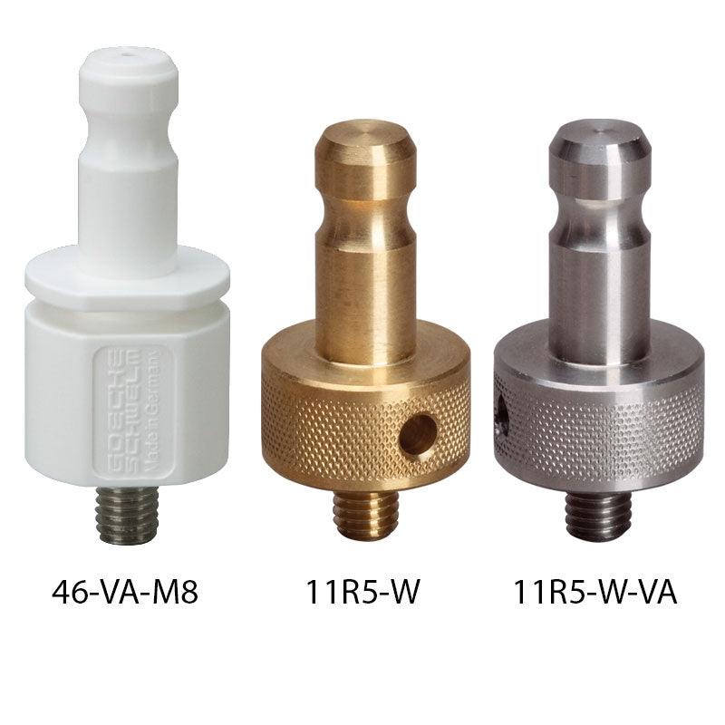 M8-to-Leica adapters for 11R wall bolts