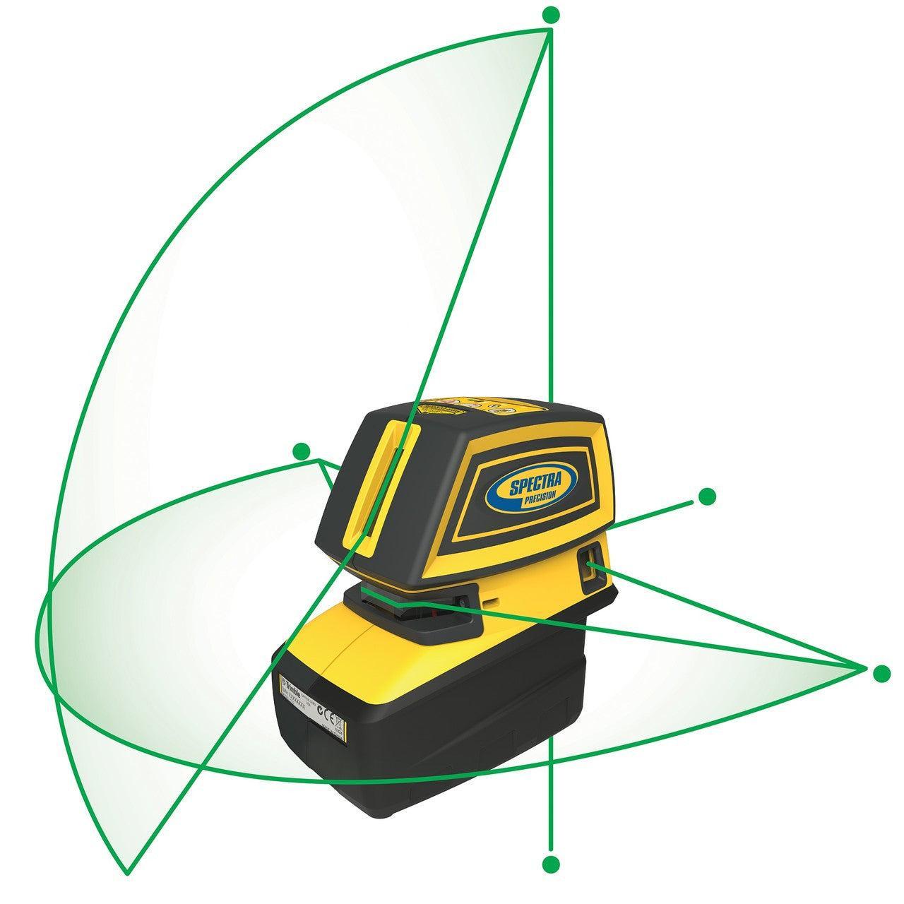LT52G Green Laser with Cross Line and 5 Alignment Points